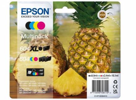 T604 Multipack 4-colours Ink XL Black/Std. CMY