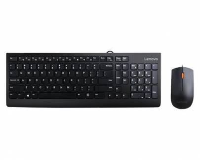 Lenovo 300 USB Combo S&aelig;t med mus og tastatur Kablet USA