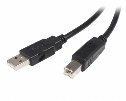 StarTech.com USB 2.0 USB-kabel 1m Sort