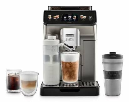 De'Longhi Eletta Explore ECAM450.86.T Automatisk kaffemaskine Titan