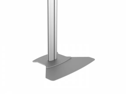 M Public Display Stand Base Silver