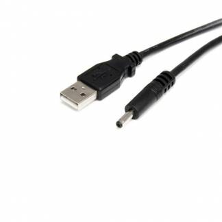 StarTech.com 4 pin USB Type A (kun strøm) (male) - Stik DC jack 3,4 mm (male) Sort 91cm USB / strøm kabel