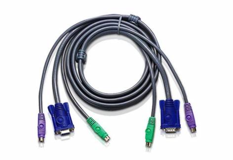 ATEN 2L-5005P/C Kabel til tastatur / video / mus (KVM)