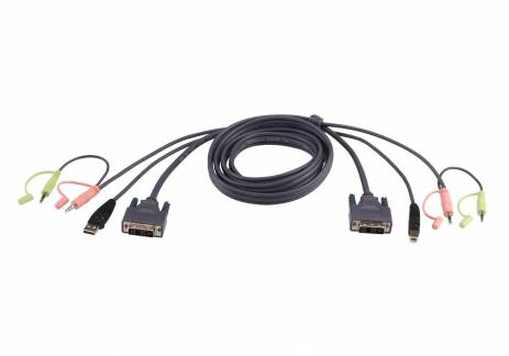 ATEN 2L-7D02U Video / USB / lydkabel