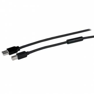 StarTech.com USB 2.0 USB-kabel 15m Sort