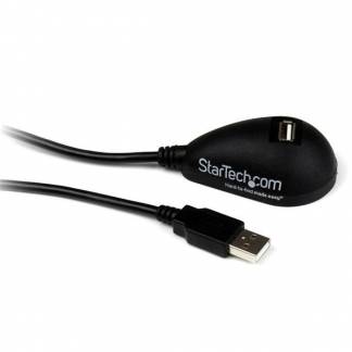 StarTech.com USB forlængerkabel 1.5m Sort