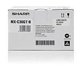 Sharp MX-C30GT-B Sort 6000 sider Toner MX-C30GTB