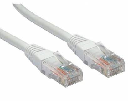 Cbl/3M Shield CAT5E Mld Patch CBL White