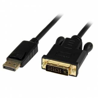 StarTech.com DisplayPort han -> DVI-D han 1.8 m Sort