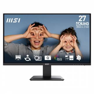 MSI Pro MP273U 27 IPS 3840 x 2160 (4K) DisplayPort HDMI 60 Hz