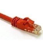 Cbl/7M Red CAT6 PVC Snagless UTP Patch