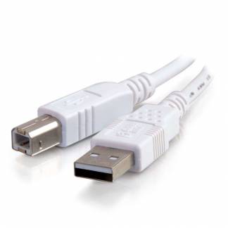 Cbl/5m USB 2.0 A/B wht