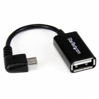 StarTech.com USB 2.0 On-The-Go USB-adapter 12.7cm Sort