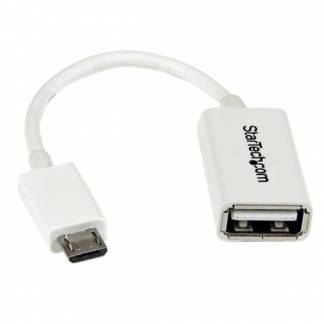 StarTech.com USB 2.0 On-The-Go USB-adapter 12.7cm Hvid