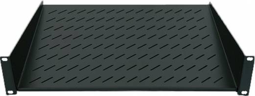 Intellinet 19 Cantilever Shelf, 1U, 2-Point Front Mount, 150mm Depth, Black Rackhylde Sort