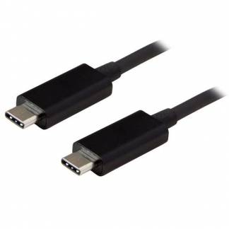 StarTech.com USB 3.1 USB Type-C kabel 1m Sort