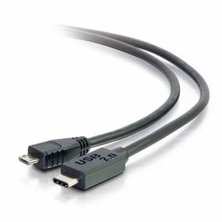 Cbl/2m USB 2.0 Type C to Micro B