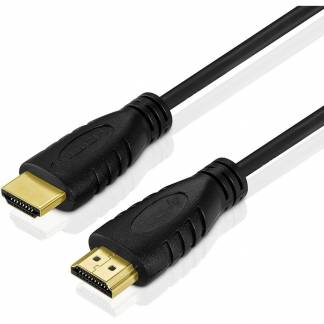 TECHly HDMI-kabel med Ethernet 6m Sort