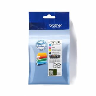 Brother LC 3219XL Value Pack Sort Gul Cyan Magenta Bl&aelig;k