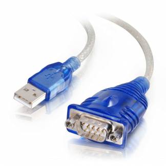 Cbl/USB TO DB9 Male Serial Adptr