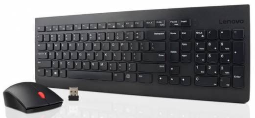 Lenovo Essential Wireless Combo S&aelig;t med mus og tastatur Tr&aring;dl&oslash;s Tysk