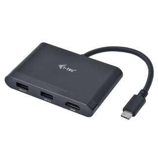 i-Tec USB-C HDMI and USB Adapter with Power Delivery Function USB-C / Thunderbolt 3 Dockingstation