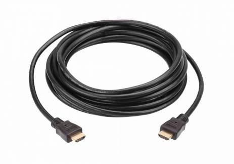 ATEN HDMI-kabel med Ethernet 15m Sort