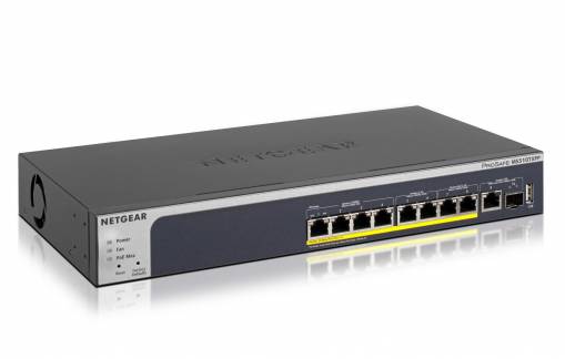 NETGEAR 10PT MULTI GB POE+ SMART SWITCH