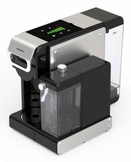 TORNADO TST-550M-GS Fuldautomatisk kaffemaskine 1l S&oslash;lv