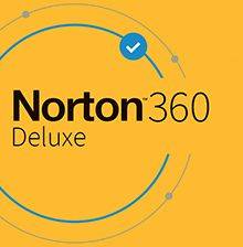 Norton 360 Deluxe Sikkerhedsprogrammer 25 GB cloud storage space 3 enheder 1 &aring;r