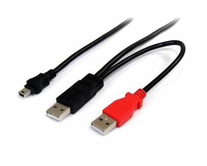 StarTech.com USB 2.0 USB-kabel 1.8m Sort