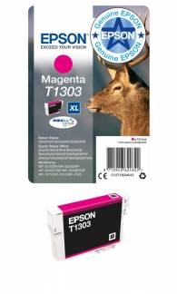 Epson T1303 Magenta Bl&aelig;k C13T13034022