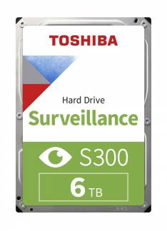 Toshiba S300 Surveillance Harddisk 6TB 3.5 SATA-600 7200rpm