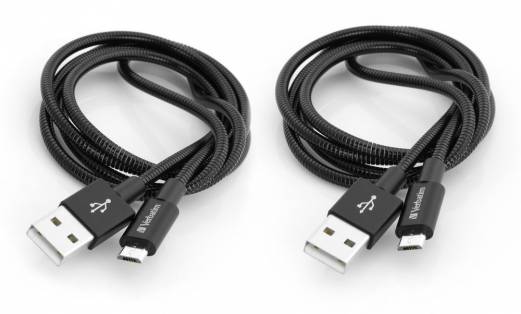 Verbatim Sync and Charge USB-kabel 1m Sort