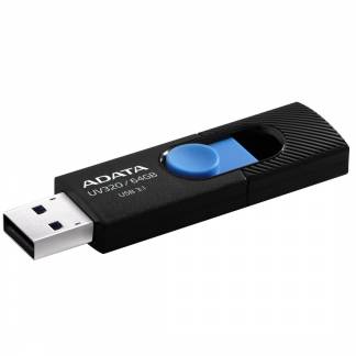 ADATA UV320 64GB USB 3.1 USB stick Sort Bl&aring;