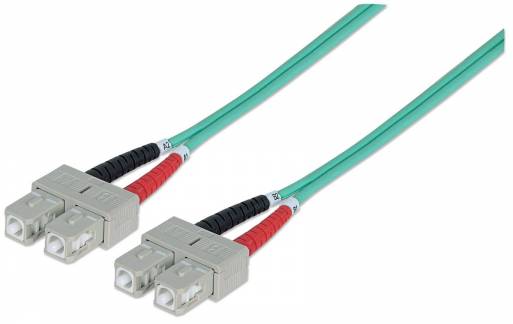 Intellinet Patchkabel Fiberoptik OM3 1m