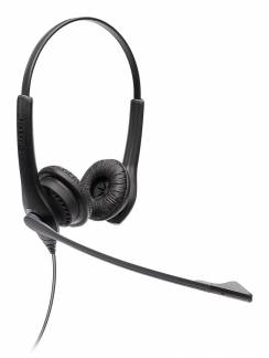 Jabra BIZ 1100 USB Duo Kablet H&oslash;retelefoner Sort