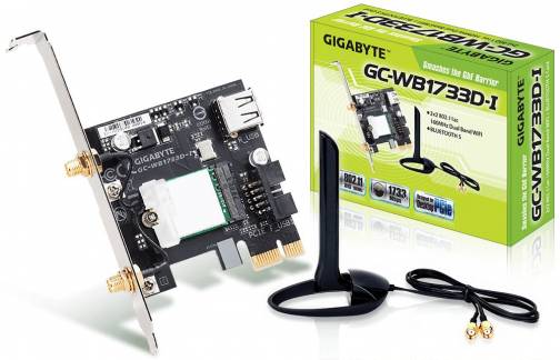 Gigabyte GC-WB1733D-I (rev. 1.0) Netværksadapter PCI Express x1 1733Mbps