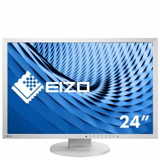 EIZO FlexScan EV2430-GY 24.1 1920 x 1200 (WUXGA) DVI VGA (HD-15) DisplayPort 60Hz Pivot Skærm