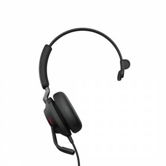 Jabra Evolve2 40 MS Mono Kablet H&oslash;retelefoner Sort
