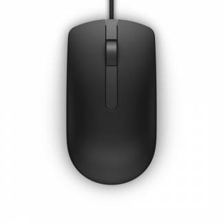 DELL MS116 Optisk Kablet Sort