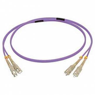 Cbl/1m SC/SC OM4 LSZH Fibre Patch-Viol