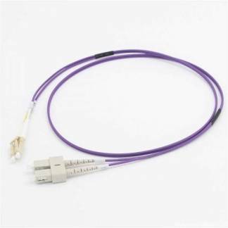 Cbl/15m LC/SC OM4 LSZH Fibre Patch-Viol