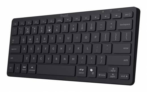 Trust Nado II Tastatur Saksn&oslash;glekontakt Tr&aring;dl&oslash;s US engelsk