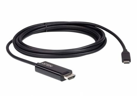 ATEN Video/audiokabel HDMI / USB 2.7m Sort