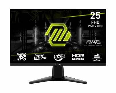 MSI MAG 255FDE E20 computersk&aelig;rm 62,2 cm (24.5) 1920 x 1080 pixel Fuld HD LCD Sort