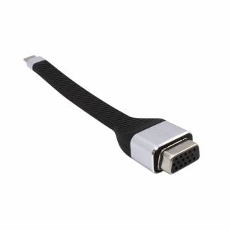 i-Tec USB-C Flat VGA Adapter Ekstern videoadapter