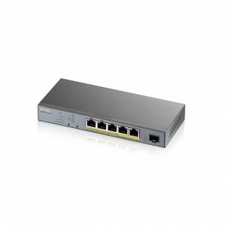 6 Port managed CCTV PoE Switch long ran