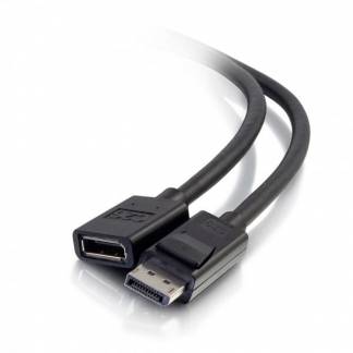 Cbl/1.8M Displayport Extension M/F Blk