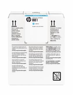 HP Ink Cart/881 5-Ltr Lt Cyan Latex